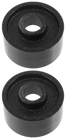 Amosfun Wagenheber Ersatzrad Vorderrad Hydraulikwagenheber Universal Stahlrad 6.5X6.5X3.5Cm FüR Stabile UnterstüTzung Und Einfache Montage