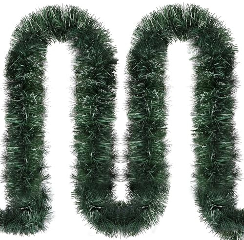 Ghirlanda Natalizia Verde Festoni Natalizi Ghirlanda Albero di Natale Decorazioni Natalizie Ornamenti da Appendere Centrotavola Natale Addobbi Casa Interni Esterni