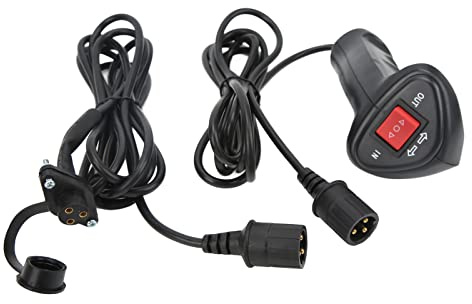 CHICIRIS Telecomando Portatile per Verricello Elettrico per Veicoli Fuoristrada, Interruttore di Controllo Compatto di Alta qualità, Cavo di Prolunga da, Plug And Play
