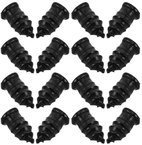 NUOBESTY Kit Riparazione Forature Pneumatici Veicoli a Due Ruote e Auto 50 Pezzi Viti in Gomma per Sigillatura Rapida Set Portatile Compatibile Veicoli Elettrici e Trattori