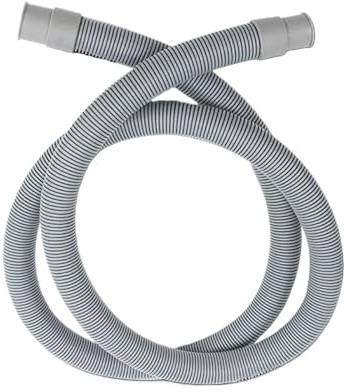 100cm Universal Drain Waste Hose Kit with Connector & U-shaped Holder, Replacement Parts for Washing Machine & Dishwasher