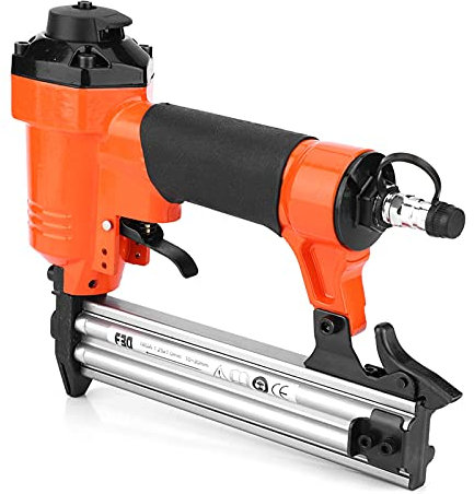 ViaGasaFamido Pistolet Pneumatique de Clou, Agrafeuse Droite Pneumatique de Clou F30 de Brad de Clou de l'Air d'Acier Moulé de Catégorie Industrielle,Pistolet À Clous Pneumatique