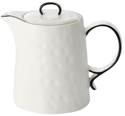 Teemando® - Caraffa Annbritt in ceramica opaca con rilievo, 0,9 l