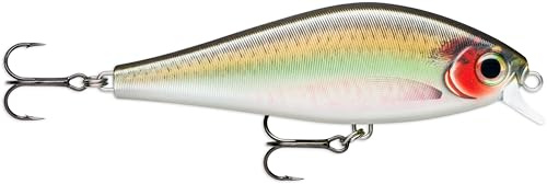 Rapala - Super Shadow Rap Fishing Lure Plastikkonstruktion - Köder freies Wasser Draw - STAT TOT 0.9-1,2 m - Größe 11 cm / 38 g - Hergestellt in Estland - Gelbdather
