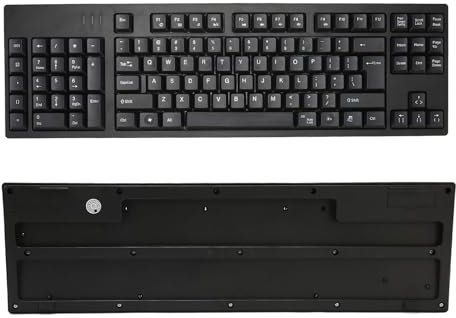 LenTLy Tastiera Sinistra con Tastierino Numerico, 109 Tasti Micro USB Plug And Play per Alleviare l'affaticamento della Tastiera della Mano Sinistra per la contabilità