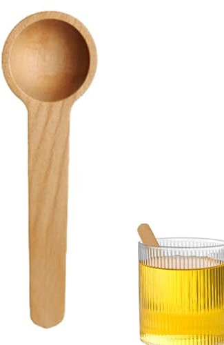 Cucchiai di legno per barattoli, cucchiai di legno - Cucchiaio di legno di miele per latte in polvere - Cucchiaino da caffè, cucchiaino di legno, gadget da cucina per condimento