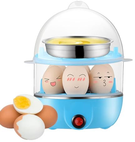 Vaporiera elettrica - Vaporiera elettrica per uova sode, pentola pressione elettrica | Cuociuova vapore rapido multifunzionale con spegnimento automatico per uova sode, verdure e gnocchi