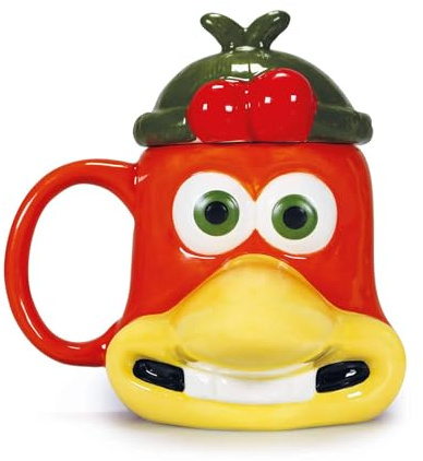 Half Moon Bay Chicken Run Ingwer Tasse mit Deckel