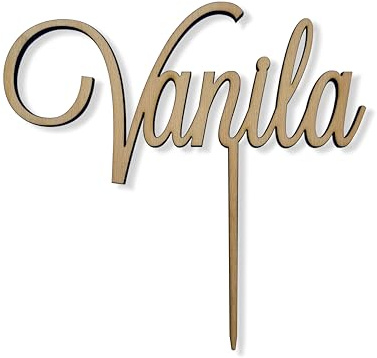 Topper de Pastel Personalizado con Nombre para Cumpleaños - Decoración para Tartas, Bodas, Comunión, y Ducha de Bebés - Ideal para Decoración de Mesa y Celebraciones - 6 Fuentes Disponibles