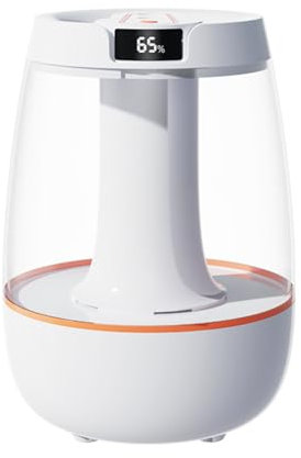 Valtreecho Humidifier for Bedroom, 3L Cool Mist Humidifiers with 20dB Quiet Air Humidifier with Night Light Waterless Auto Shut-Off for Home Baby Office Travel