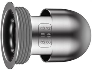 SEIWEI 1 Pack U-Shaped Shower Floor Drain Backflow Preventer, 304 Stainless Steel Anti-Odor Shower Drain Plug for Bathroom, Depth 2.56 inch