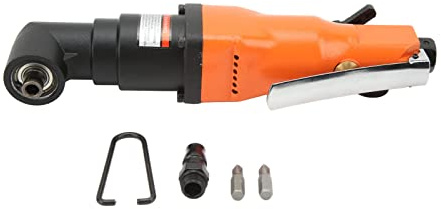 Air Tournevis 90 Degrés 10000rpm Forte Torsion En Acier Allié Industriel Coude Pneumatique Tournevis pour les Espaces Serrés
