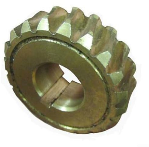Yuanpgky Parte di ricambio per ingranaggi a vite senza fine compatibile con 717-0528, 717-04449, 20 denti, diametro interno 34 mm, diametro esterno 1-7/8, larghezza 5/8, passaggio chiave da 3/16