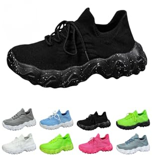 Slip on träningsskor kvinnor sjuksköterskor för kvinnor ortopediska skor nät andas halkfria ortopediska sneakers slip-on tennis promenader löpning sneakers med fotvalvstöd mjuka bekväma träningsskor