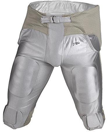 Active Athletics American Football Hose 7 Pad All in One Gamepants – Silver Gr. S