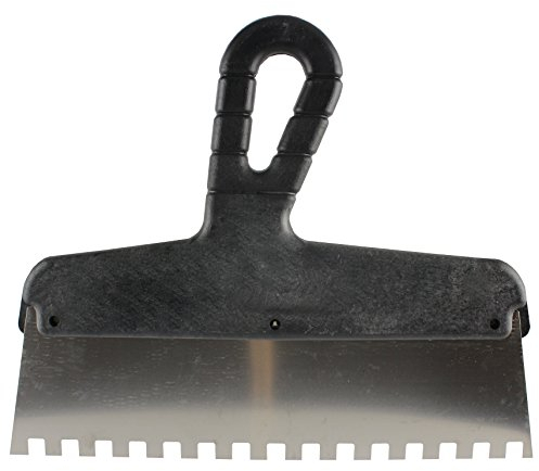 MKK - 19797-002 – Spatule à dents, spatule à colle, truelle dentaire, taille 150 mm, 8 x 8 mm.