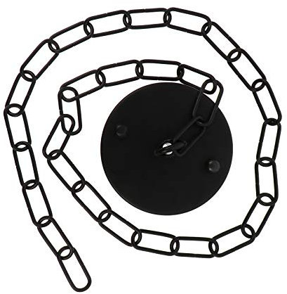 Uonlytech 1set Catene Per Lampadario Inox Piastra Per Soffitto e Catena Per Decorazioni Interne Ed Esterne Accessorio Lampada Per Camera Da Letto Cucina e Soggiorno