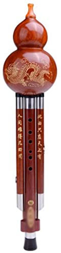 Sieben-Loch-Klangröhrenkürbisseide Flöteninstrument Spielen Kürbisseide Für Ältere Menschen Und Kinder, Die Musik Lieben Kostenloser Klavierkoffer, Schön Und Praktisch (Color : B-Flat)