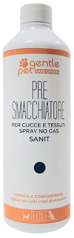RAMPI Linea Gentle Pet Pre-SMACCHIATORE CUCCE E Tessuti a Contatto con Animali, Cani e Gatti Universale 500 ml