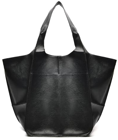 Große Tragetasche für Damen, Hoboss und Schultertaschen, weiches Leder, Vintage, übergroße Einkaufstasche, leichte Arbeitstasche, große Kapazität, Handtaschen, 68,9 x 38,1 x 27,9 cm