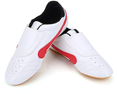 Karateskor för Män, Tai Chi Skor, Unisex Taekwondo Boxning Kung Fu Tai Chi Sport Gym Skor för Barn Vuxna Hot (40)