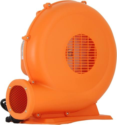 Baralir Bouncy Castle Blower 580W, Powerful Bouncy Castle Pump Fan, Quick Electric Inflatable Bouncer Blower for Inflatable Bounce House, Jumper, Bouncy Castle