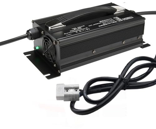 WLEJSL Chargeur Intelligent pour Chariot Élévateur Électrique 36 V 25 A Chargeur Batterie au Plomb 1200 W Mainteneur Batterie avec Prise Anderson 50 A/120 A/175 A/350 A,350a