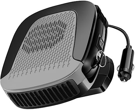 Cabilock Calentador de Coche Rápido Calefactor Portátil Desempañador para Automóvil y Coche Interior para Días Fríos y Ventanas Empañadas