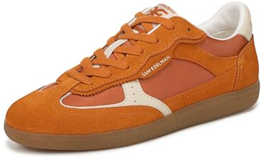 Sam Edelman Women's Kallen Sneaker Orange Blaze 9.5 M