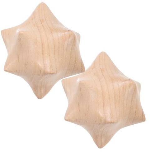 Ipetboom Holz Hand Massage Bälle Für Handübungen Praktische Massagekugeln Robuste Fitnessbälle Mit Klaren Texturdetails