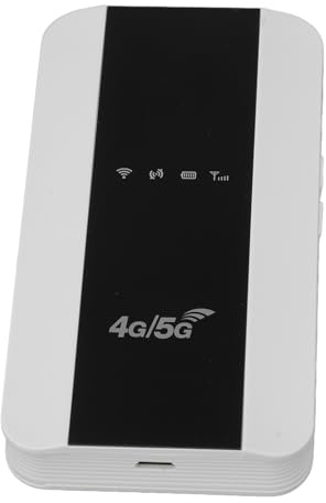 Jectse Routeur WLAN Portable 4G pour Hotspot Mobile -Hotspot Router pour jusqu'à 10 Utilisateurs avec Une Fente de Carte SIM, pour L'ordinateur Portable de la Tablette Téléphonique, Le Processus de