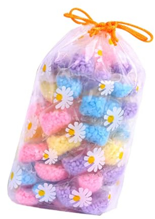 Abaodam 60pcs Laundry Scent Booster Beads Concentrated Cleaning Balls for Clothes Underwear Freshener Safe