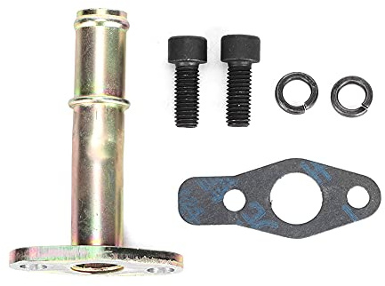 Tubo flangiato di scarico olio turbo per cuscinetto a sfere Barb GT25R GT28 R GT30R GT35