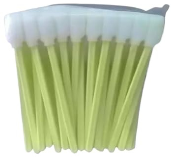 AXRMLVRD Tampons d'imprimante nettoyant pour Toner DTF, éponge de Nettoyage pour tête d'impression, collecteur de poussière, Kit de bâtons, Outil de bâton, Tampon de Nettoyage à solvant(50pcs Green)