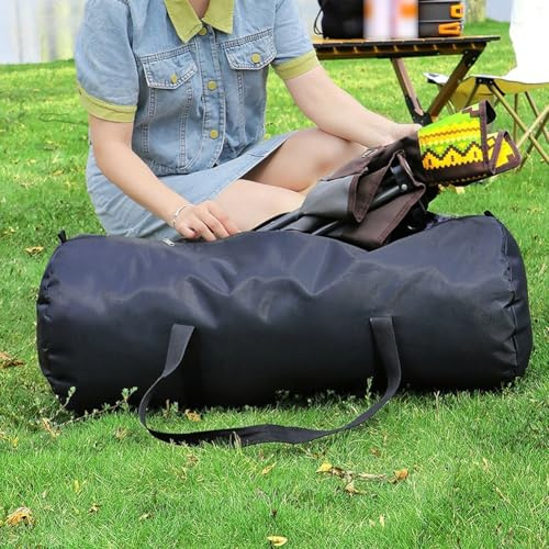 Ableholy Borsa organizer per attrezzatura da campeggio per tenda sacco a pelo sedia e tappetino con cuciture rinforzate e chiusura con cerniera