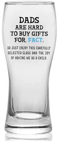 Joymaking Beer Glass Birthday Gifts Dad, Best Dad Gifts, Daddy Glass 460ml