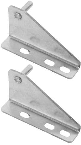 TEHAUX 2pcs Stainless Steel Freezer Door Hinges with Heavy Duty Support and Double Bearing Structure for Commercial Freezer Glass Doors in Busy Kitchens
