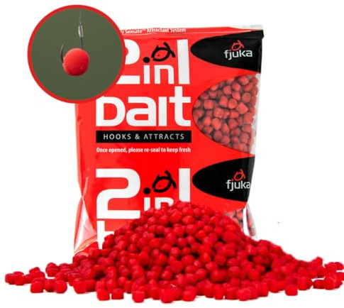 Fjuka 2in1 'Original' - 5mm Hook Bait. The soft feed pellet & attractant