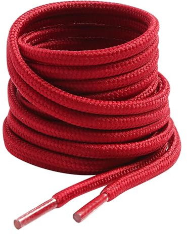 VSUDO Lacci Rotondi per Scarponi, ø4 mm Lacci per Scarpe da Lavoro, Stringhe per Scarpe da Escursionismo/Sicurezza/Trekking per Donna o Uomo