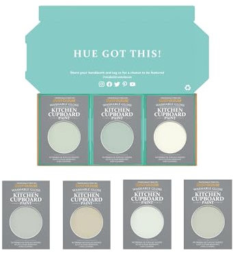 Rust-Oleum Kitchen Cupboard Paint in Gloss Finish – Fresh Greens Tester Box