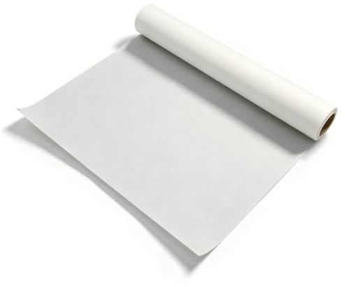 Changor Papier à Calque pour Patron de Couture, Calque en Rouleau, Rouleau de Papiers Transparent 23m Haute Transparence, Papier à Dessin Technique pour Croquis et Loisirs Créatifs