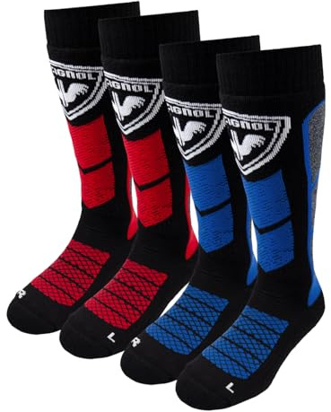 ROSSIGNOL 2 Paar Herren Skisocken Socken Skistrümpfe Thermotech