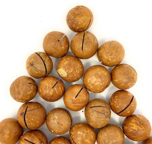 Il Contadino - Antichi Sapori | NOCI DI MACADAMIA ALLA VANIGLIA | Confezione Salva Freschezza, Frutta Secca di Qualità Premium, Macadamia alla Vaniglia (1 Kg)