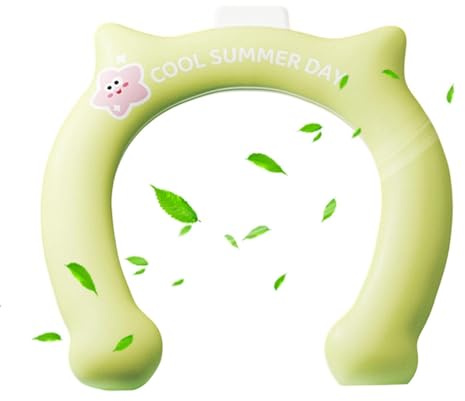 Neck Cooling Tube, with Instant Cooling Relief, 20x24x1.4cm, Cool Down Neck, Ice Nėck Ring, Lightweight & Comfortable Fit, for Cyclists Runners Gardeners Hikers Golfers Athletes