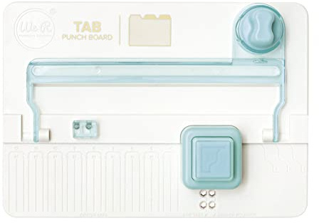 Rayher Tab Punch Board p. scrapbooking, mat. divers LS-SB, blanc, 60771000
