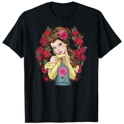 Disney Beauty And The Beast Belle Roses T-Shirt