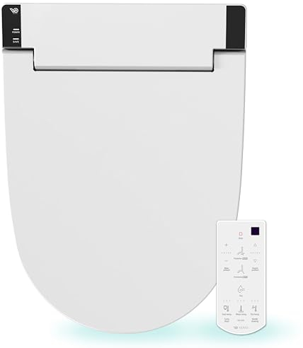 VOVO STYLEMENT VB-6000SE Bidet allungato per WC con telecomando - prodotto in Corea per l'igiene intima, bidet per WC, WC con doccia bidet elettrico, Prodotto in Corea