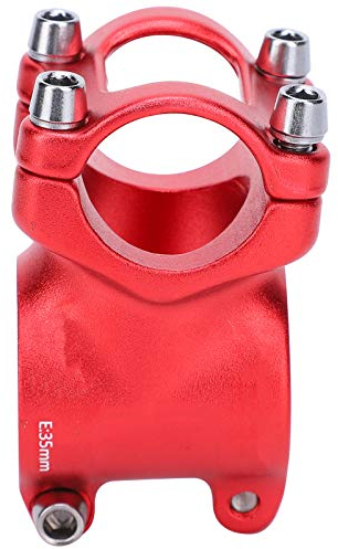 Attacco Manubrio Bici, 25,4x35 mm, Adatto per manubri con diametro 25,4 mm, for Bicicletta Urbana, MTB, Bici da Passeggio, Bicicletta da Spedizione, Bicicletta da Lavoro, Bicicletta da Fitness