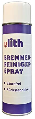 Ulith Brennerreiniger Spray 500 ml Entfettung Reinigung Pflege Brenner Ofen
