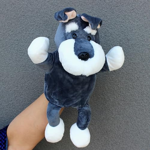 LOMTRATS Tier-Handpuppen für Kinder, inklusive Wolf, Tiger, Löwe, Affe mit Pfoten, perfekt zum Geschichtenerzählen, Unterricht, Vorschule, Geburtstagsgeschenke